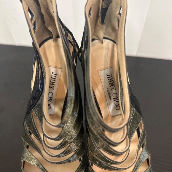 Jimmy Choo Costa Platform sandals heels size 36 5.5 - Picture 6 of 6